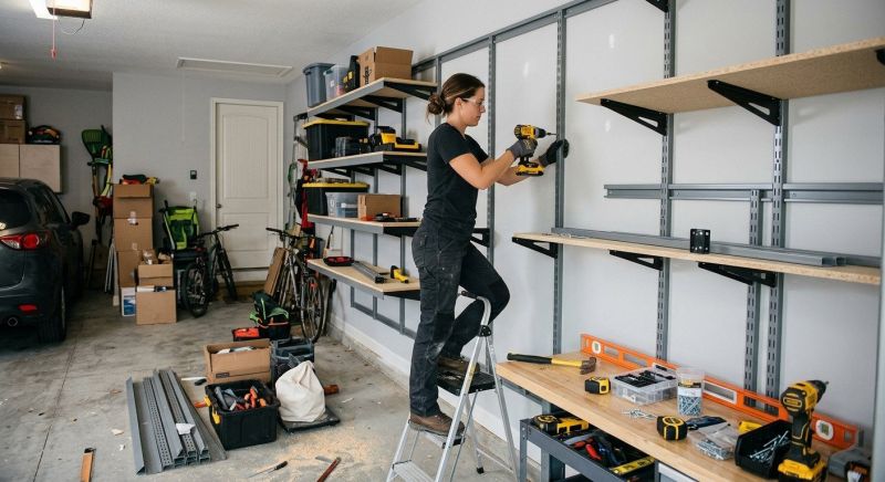Garage Shelves Installation in Annapolis, MD