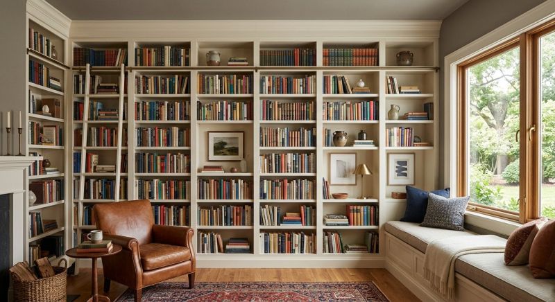 Bookshelves Installation in Fairfax, VA