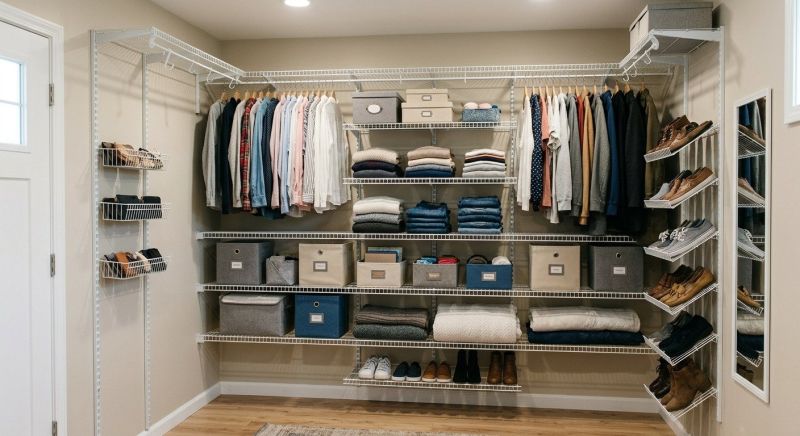 Closet Shelving Installation in Greensboro, NC