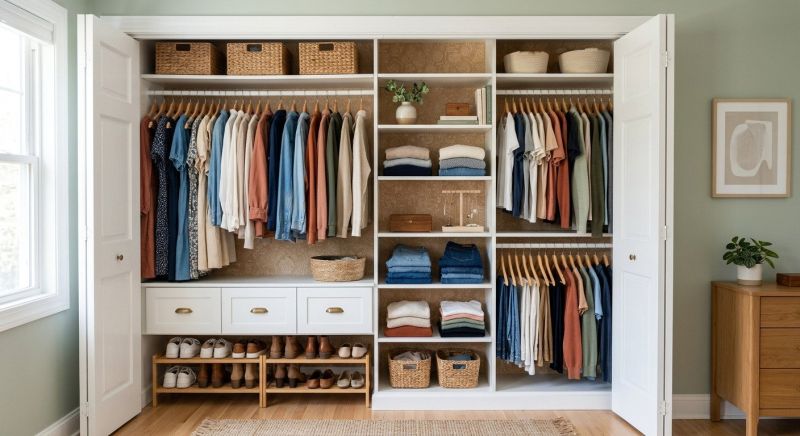 Closet Shelving Installation in Alexandria, VA