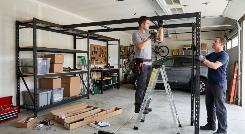 Garage Shelves Installation in Silver Spring, MD