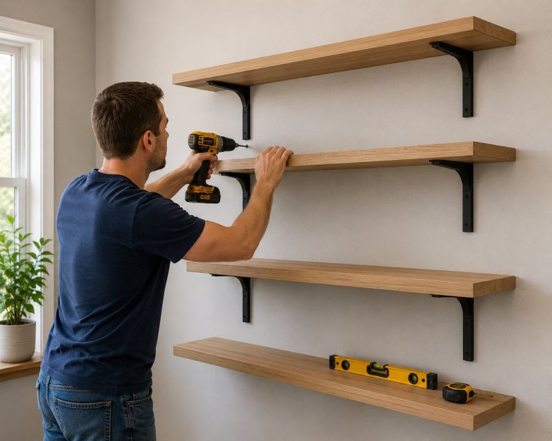Overhead Shelving Installation in Greensboro, NC