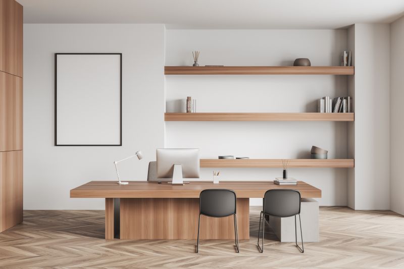 Elegant Shelf Installations