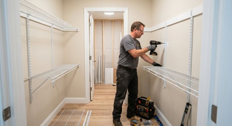 Shelving System Installation in Frederick, MD