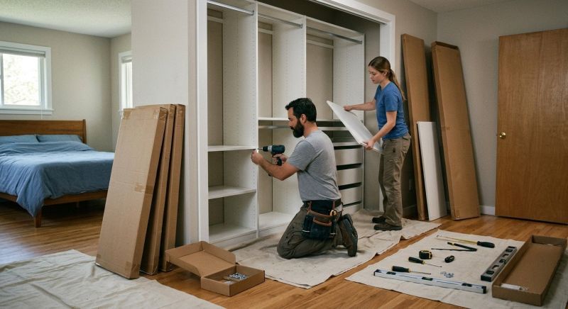 Walk In Closet Installation in Greensboro, NC