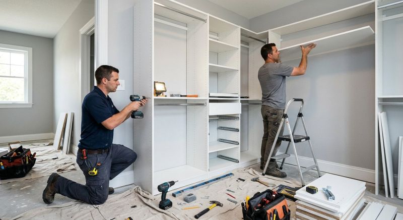 Walk In Closet Remodeling in Frederick, MD